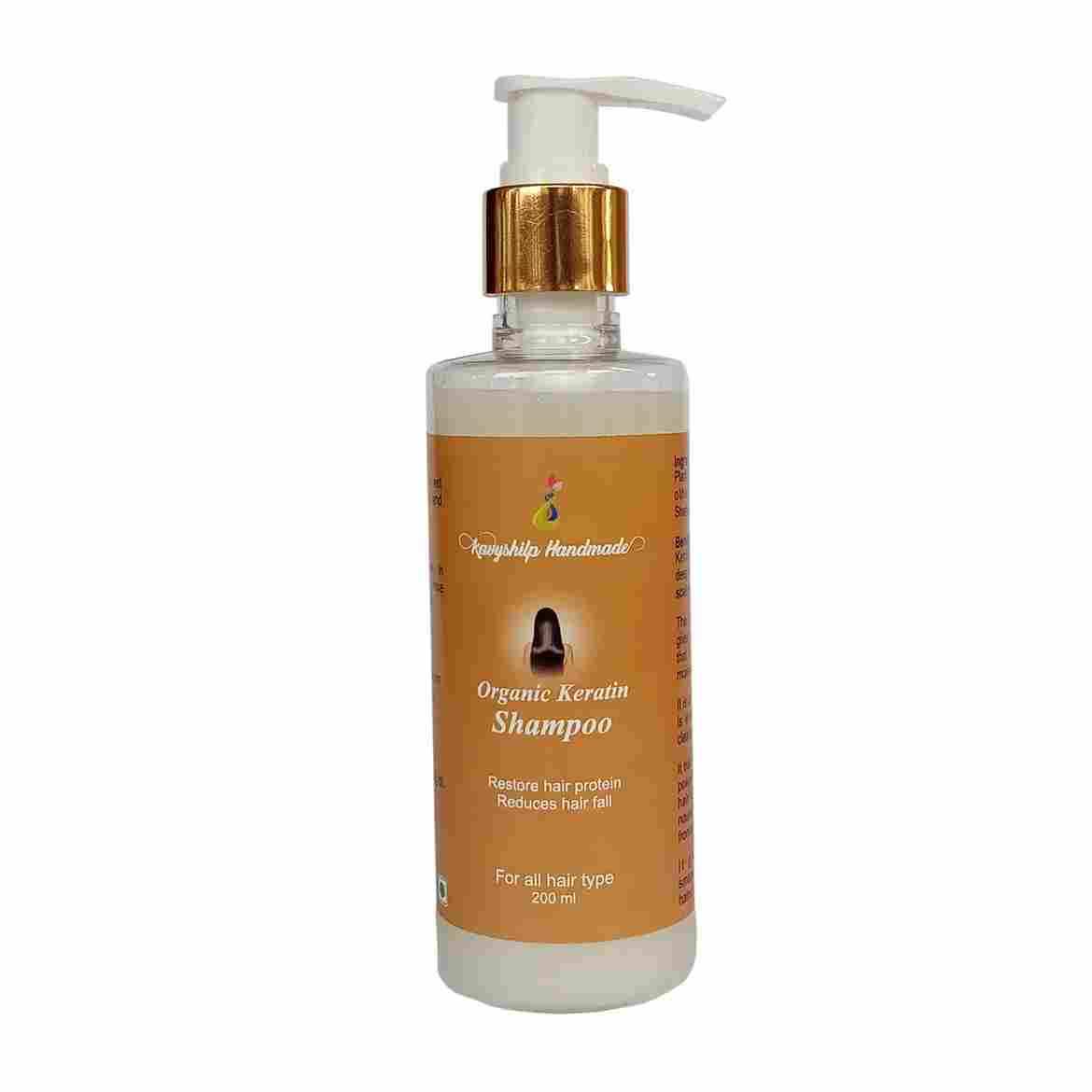 Keratine Shampoo-Deep Nourishment (200ml) For Improving Hair Growth By Kavyshilp Handmade